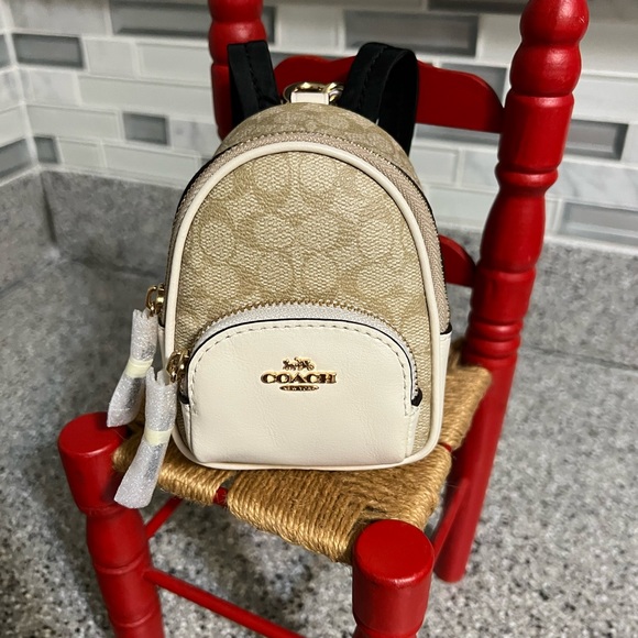 Coach Handbags - Coach Mini Backpack Charm